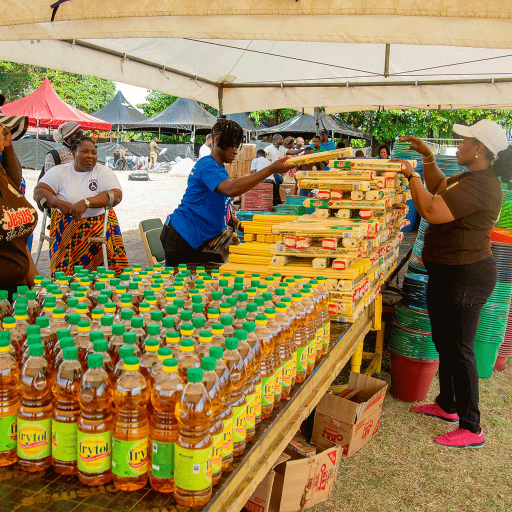 CRW Volunteers serving rural communities